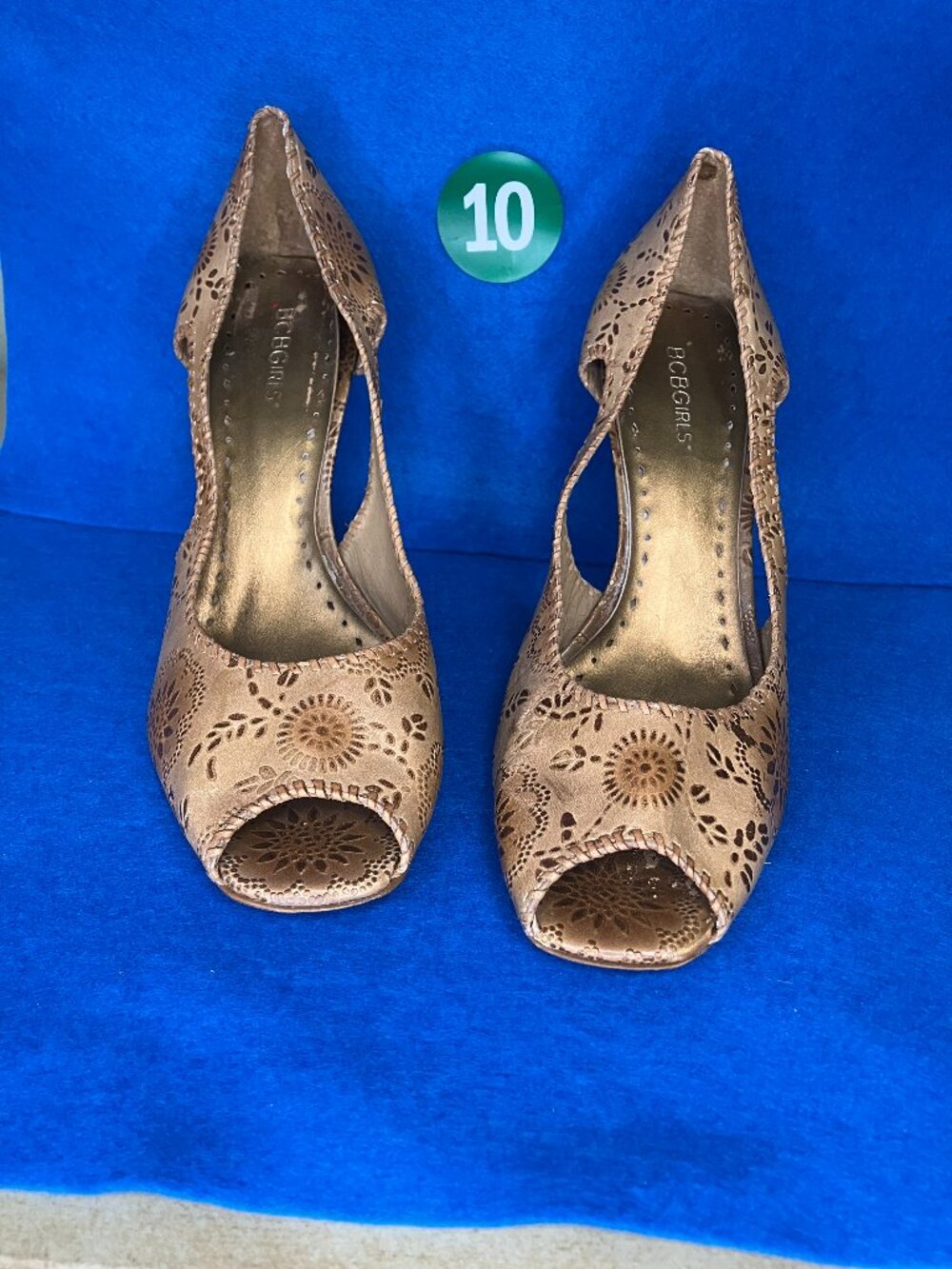 BCB Girls Leather Pumps